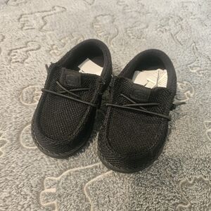 Kids Black Hey Dudes